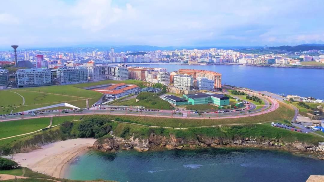 Apartamentos A Coruna Bagian luar foto