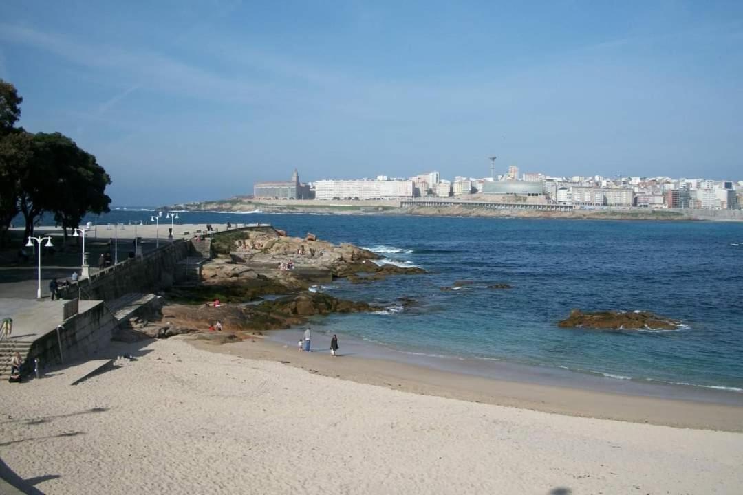 Apartamentos A Coruna Bagian luar foto
